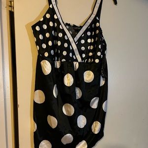 Brand new top with tags so cute satin like material size L